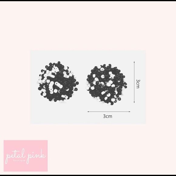 🔥Handmade Boho Seed Bead Stud Earrings - Picture 5 of 6